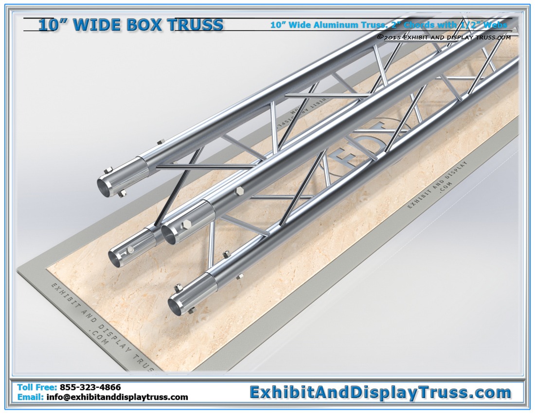 10″ Wide Box Truss / Linear Truss Lengths and Pricing
