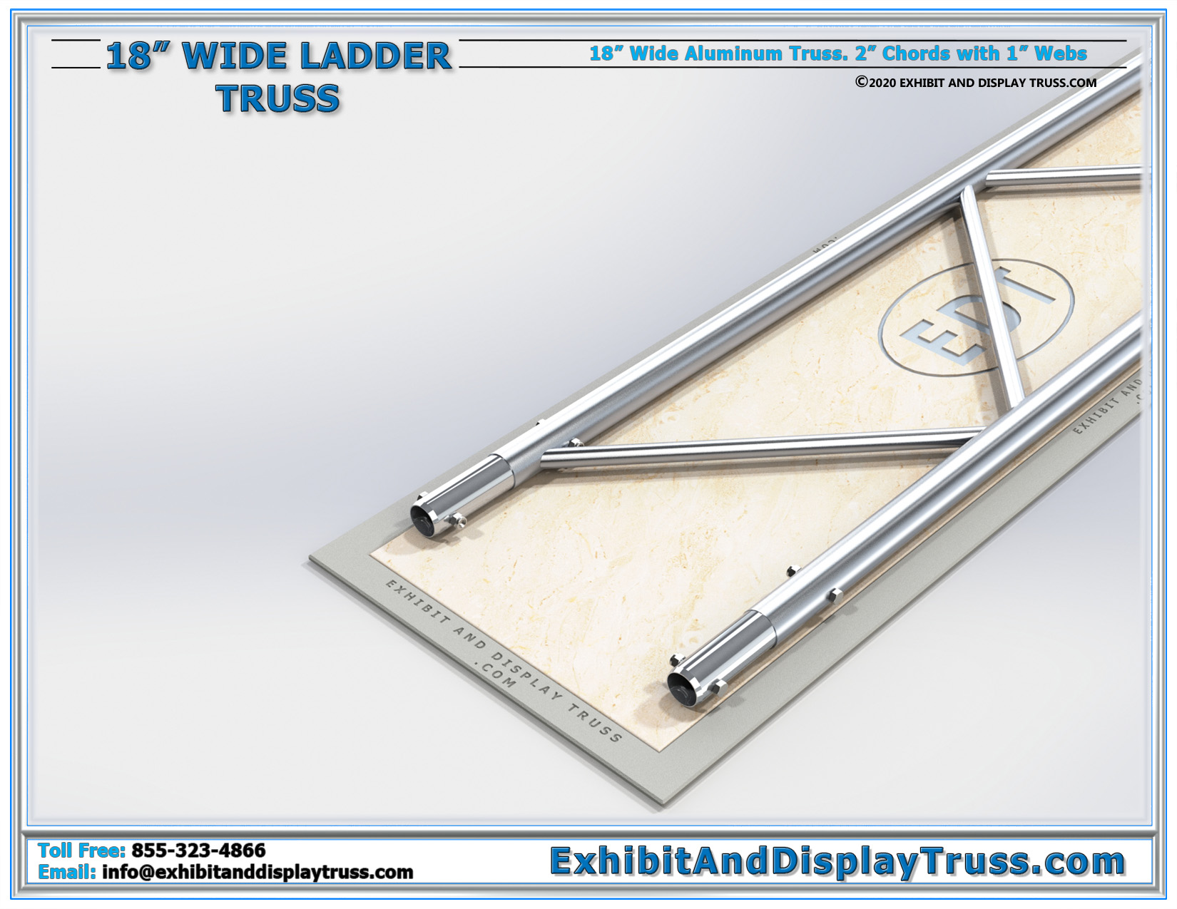 18″ Wide Ladder Truss / Linear Truss Lengths and Pricing