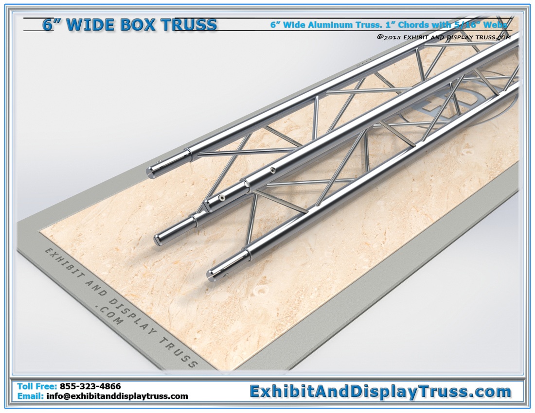 6″ Wide Box Truss / Linear Truss Lengths and Pricing