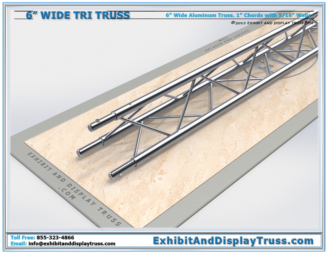 6″ Wide Triangle Truss / Linear Truss Lengths and Pricing
