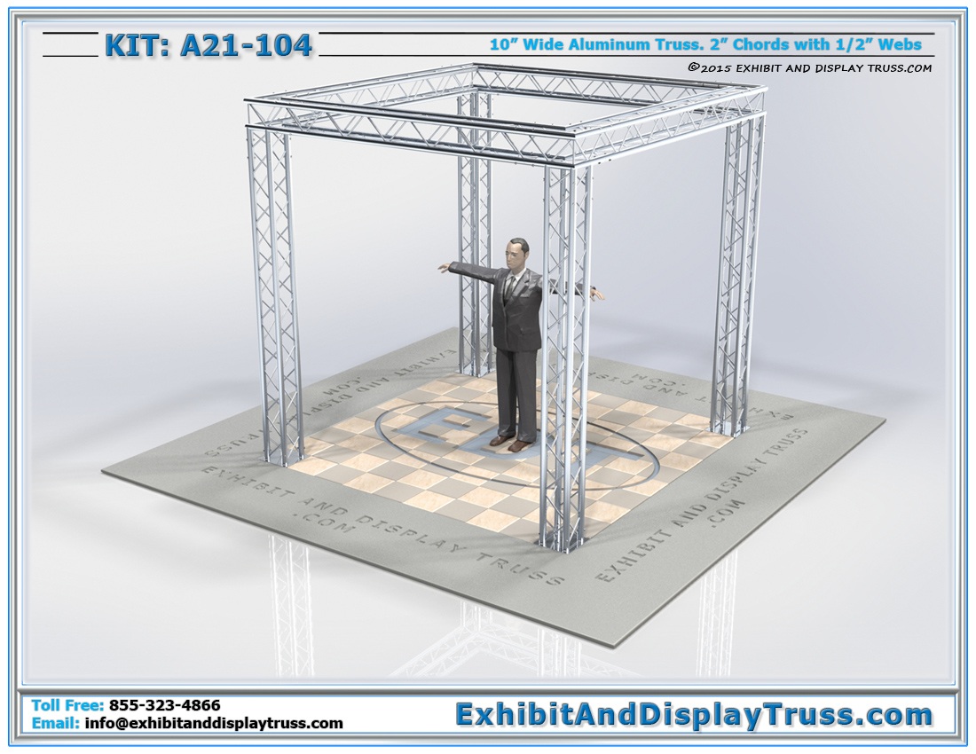 Kit: A21-104 / Modular Truss Perimeter Booth