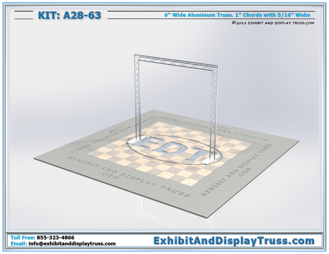 Kit: A28-63 / Portable Lighting Truss Kit and Truss Arch