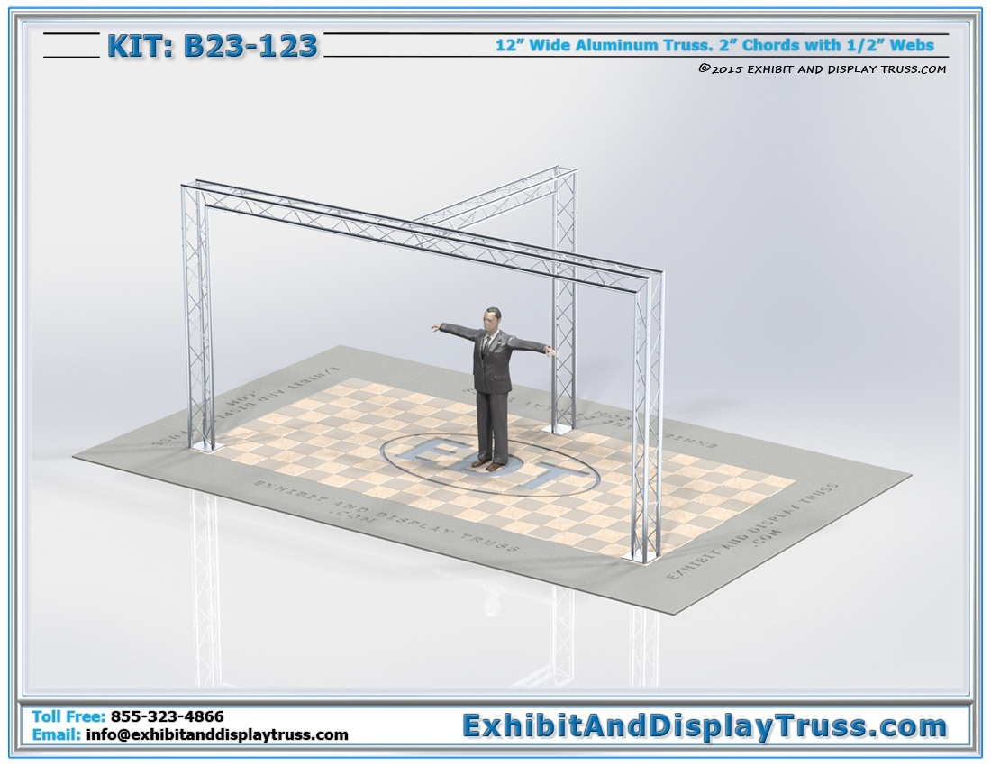 Kit: B23-123 / Best Portable Trade Fair Truss Display
