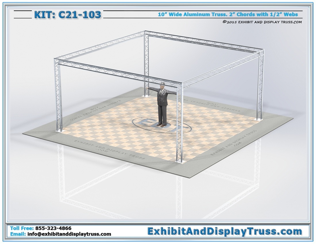 Kit: C21-103 / Cost-Effective Tradeshow Booth Design
