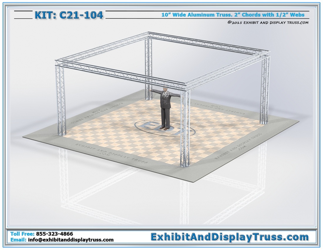 Kit: C21-104 / Best Convention Booth Display for any Trade Show
