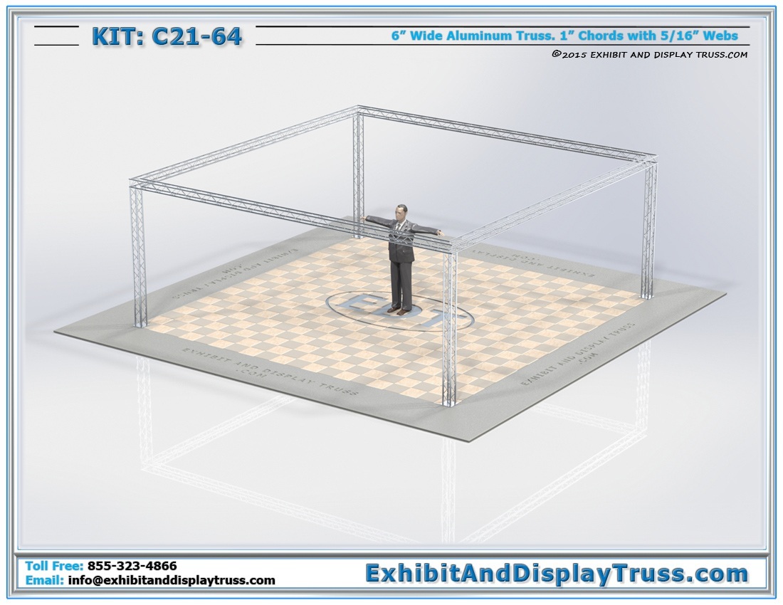 Kit: C21-64 / One of our Best Reviewed Truss Display Kits