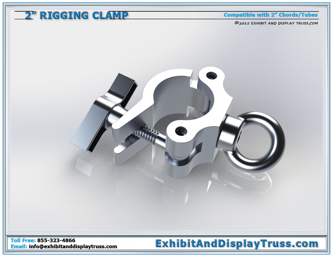 2″ Rigging Clamps / For Finish Lines and Flying Truss