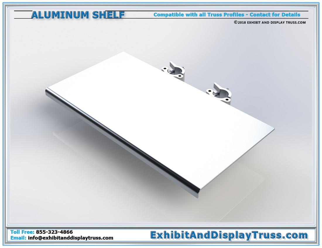 Large Aluminum Shelf / Table